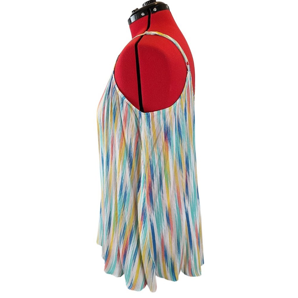 Torrid Sophie Multicolor Stripe Gauze Swing Cami Size 2 NWT - Picture 4 of 7
